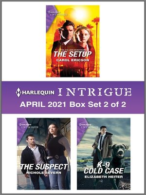 cover image of Harlequin Intrigue April 2021--Box Set 2 of 2